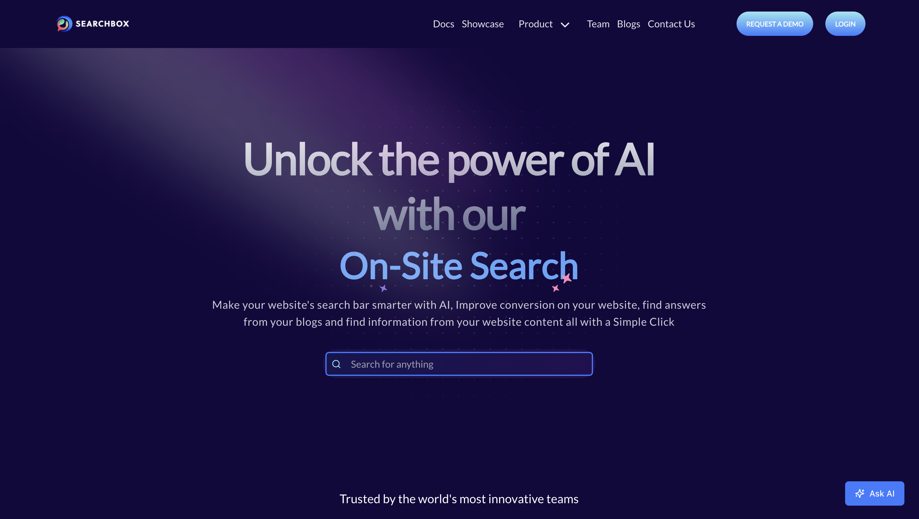Your Search Box AI Powered Widget